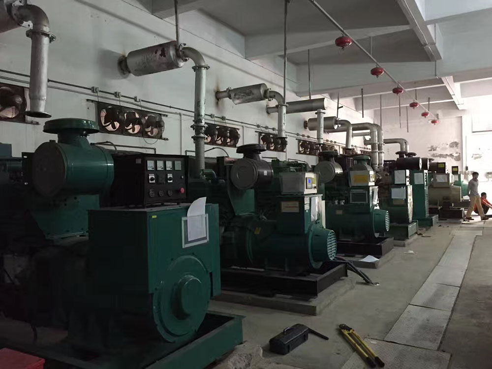 客戶發(fā)電機房環(huán)保消音工程（1）